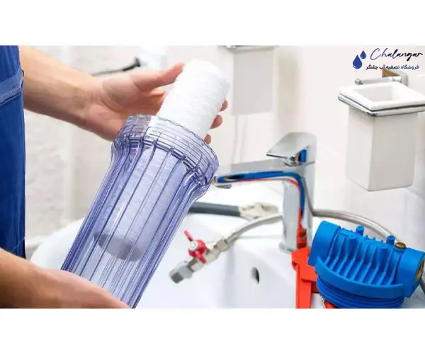 هواگیری دستگاه تصفیه آب خانگی