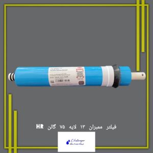 تصویری از فیلتر ممبران فیلم تک مدل HR 13 لایه، محصول تایوان و تحت لیسانس آمریکا با ظرفیت 75 گالن در روز
