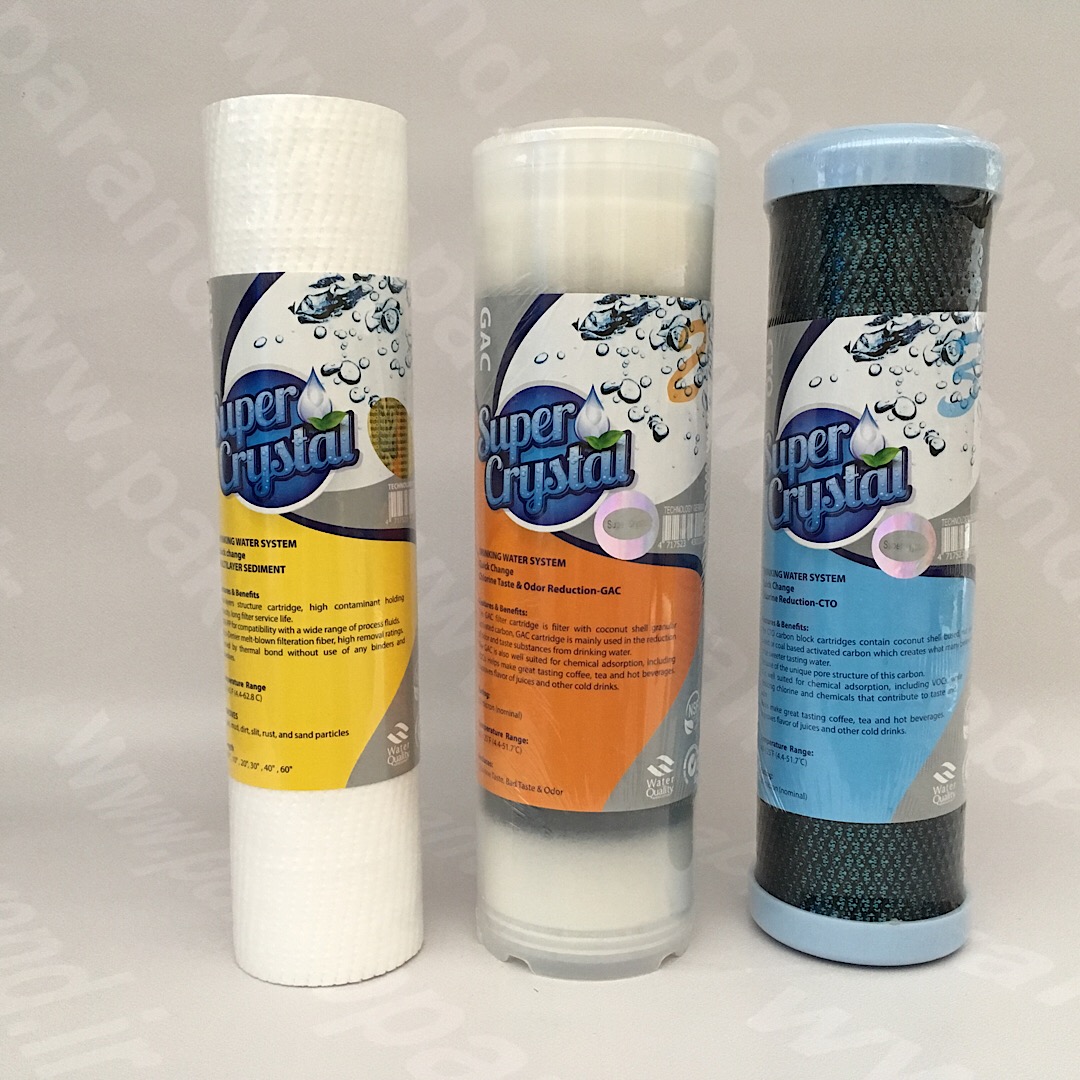 مقایسه فیلتر تایوانی و ایرانی در دستگاه تصفیه آب خانگی